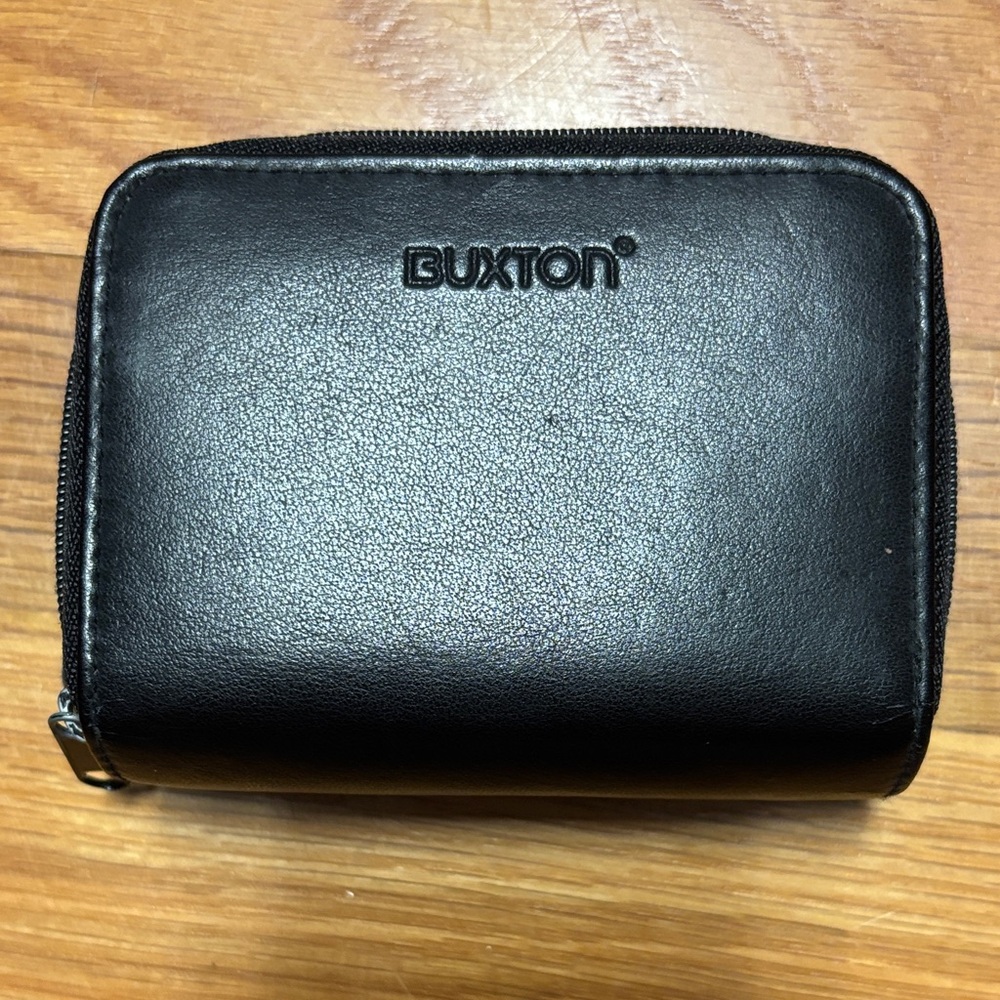 Buxton Black Wallet